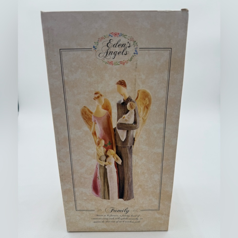 2006 Giftcraft Eden's Angels Family Love Inspiration Bond Parents Children NOB